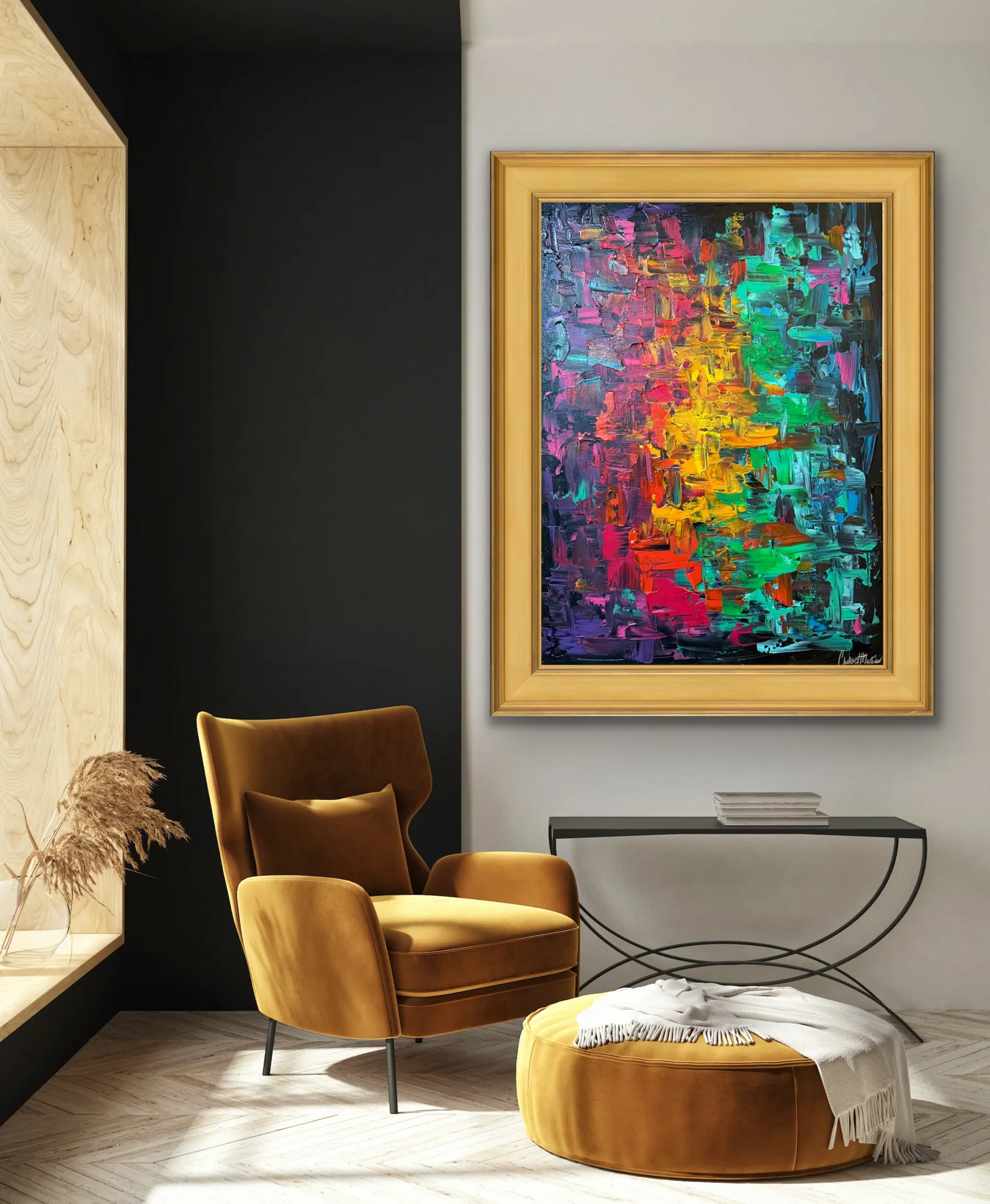 Untitled acrylic painting by Chelse Leigh